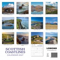 2027 Calendar Scottish Coastlines (2 for 10v)