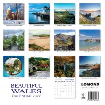 2027 Calendar Beautiful Wales (2 for 10v)