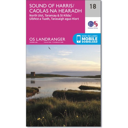 Landranger 018 Sound of Harris