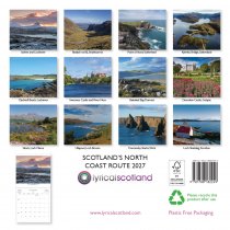 2027 Calendar Scotland's North Coast Route