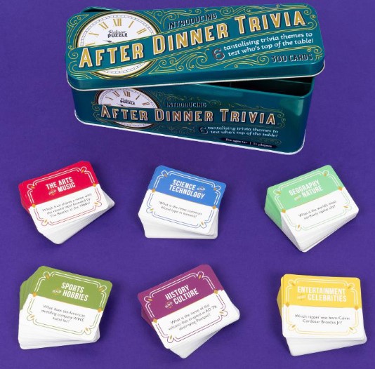 After Dinner Trivia Tin