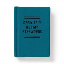 Definitely Not My Passwords Tiny Diary