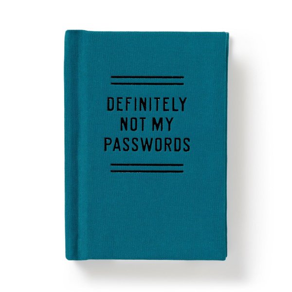 Definitely Not My Passwords Tiny Diary