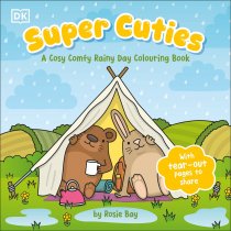 Super Cuties Cosy Comfy Rainy Day Colouring Book