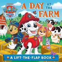 Paw Patrol Day at the Farm Lift the Flap Board Book
