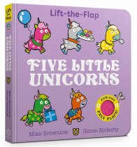 Five Little Unicorns Board Book