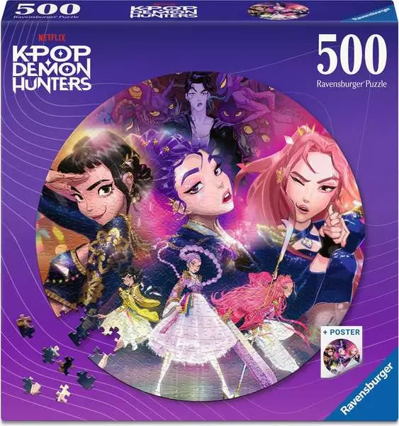 Jigsaw K-Pop Demon Hunters Official 500pc