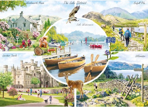 Jigsaw Lake District 1000pc