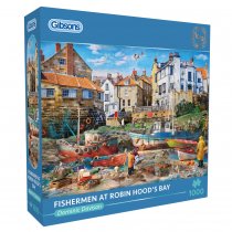 Jigsaw Fishermen at Robin Hood's Bay 1000pc