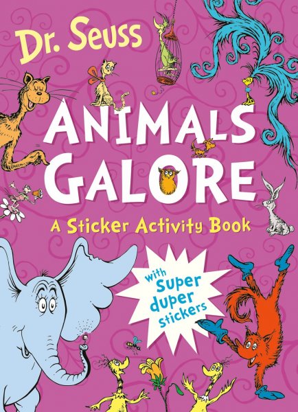 Dr Seuss Animals Galore Sticker Activity