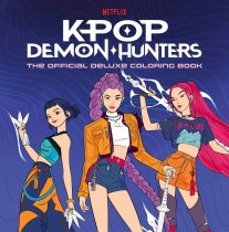 K-Pop Demon Hunters Official Deluxe Colouring Book