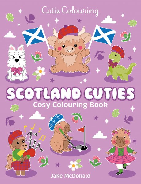 Scotland Cuties Cuties Cosy Colouring