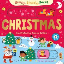 Ready, Steady, Race! Christmas Board Book