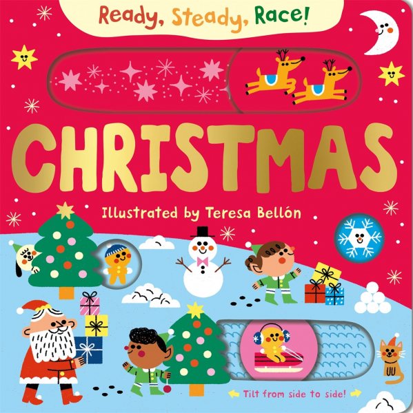 Ready, Steady, Race! Christmas Board Book