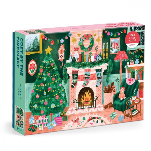 Jigsaw Cosy by the Fireplace 1000pc
