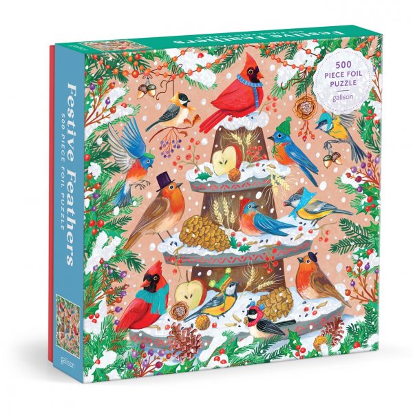 Jigsaw Festive Feathers 500pc