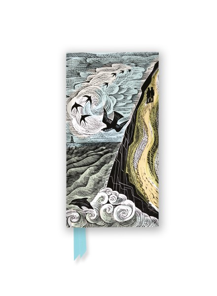 Notebook Cornish Path Foiled Slimline Journal
