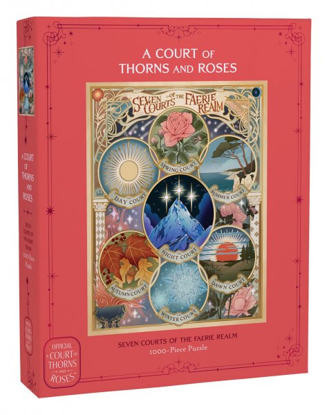 Jigsaw ACOTAR Seven Courts Faerie Realm 1000pc