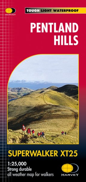 XT25 Superwalker Map Pentland Hills