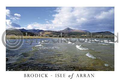 Brodick - Isle of Arran Postcard