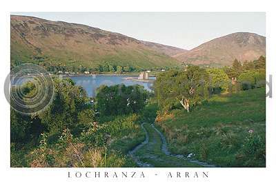 Lochranza Castle - Arran Postcard
