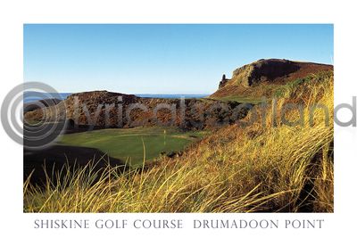 Shiskine Golf Course Postcard