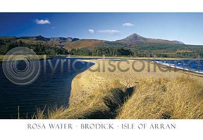 Rosa Water, Brodick, Isle of Arran Postcard