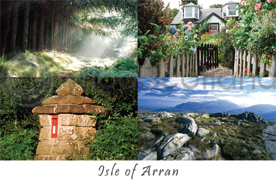 Isle of Arran Composite 2 Postcard