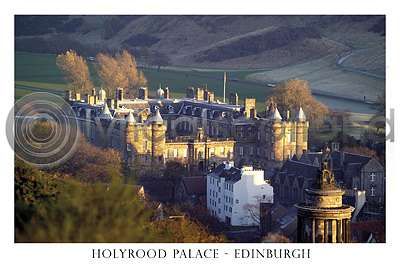 Holyrood Palace, Edinburgh Postcard