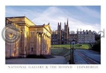 National Gallery & the Mound Postcard