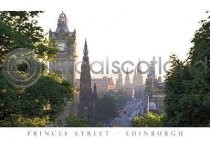 Princes Street from Calton Hill Postcard
