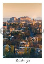 Edinburgh Castle from Blackford Hill Postcard