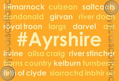 zz #Ayrshire Postcard (H A6 LY)