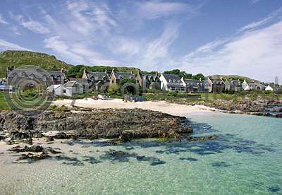 St Ronan's Beach, Iona Postcard
