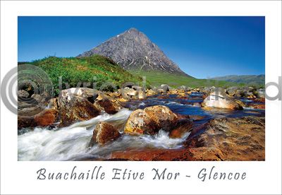 Buachaille Etive Mor - Glencoe - Scotland Postcard