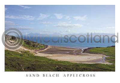 Beach By Applecross Postcard