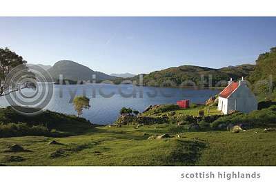 Highland Cottage, Loch Torridon Postcard