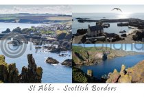 St Abbs Composite Postcard