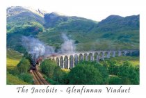 Jacobite - Glenfinnan - Full Steam Postcard