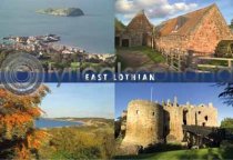 East Lothian Composite Postcard