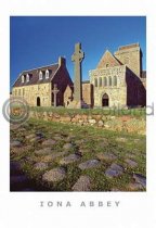 Iona Abbey Postcard