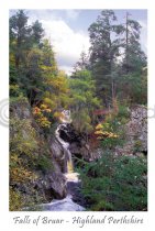 Falls of Bruar - Highland Perthshire Postcard