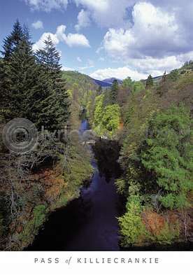 Pass of Killiecrankie Postcard