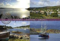 Tarbert Composite Postcard