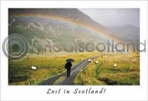Lost In Scotland Postcard