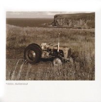 Tractor, North Coast Sepia Greetings Card