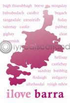 Barra - ilove barra Postcard