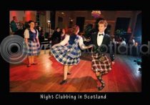 Night Clubbing Postcard