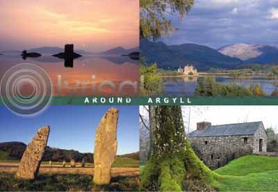 Around Argyll Postcard