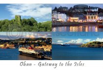 Oban Gateway to the Isles Postcard
